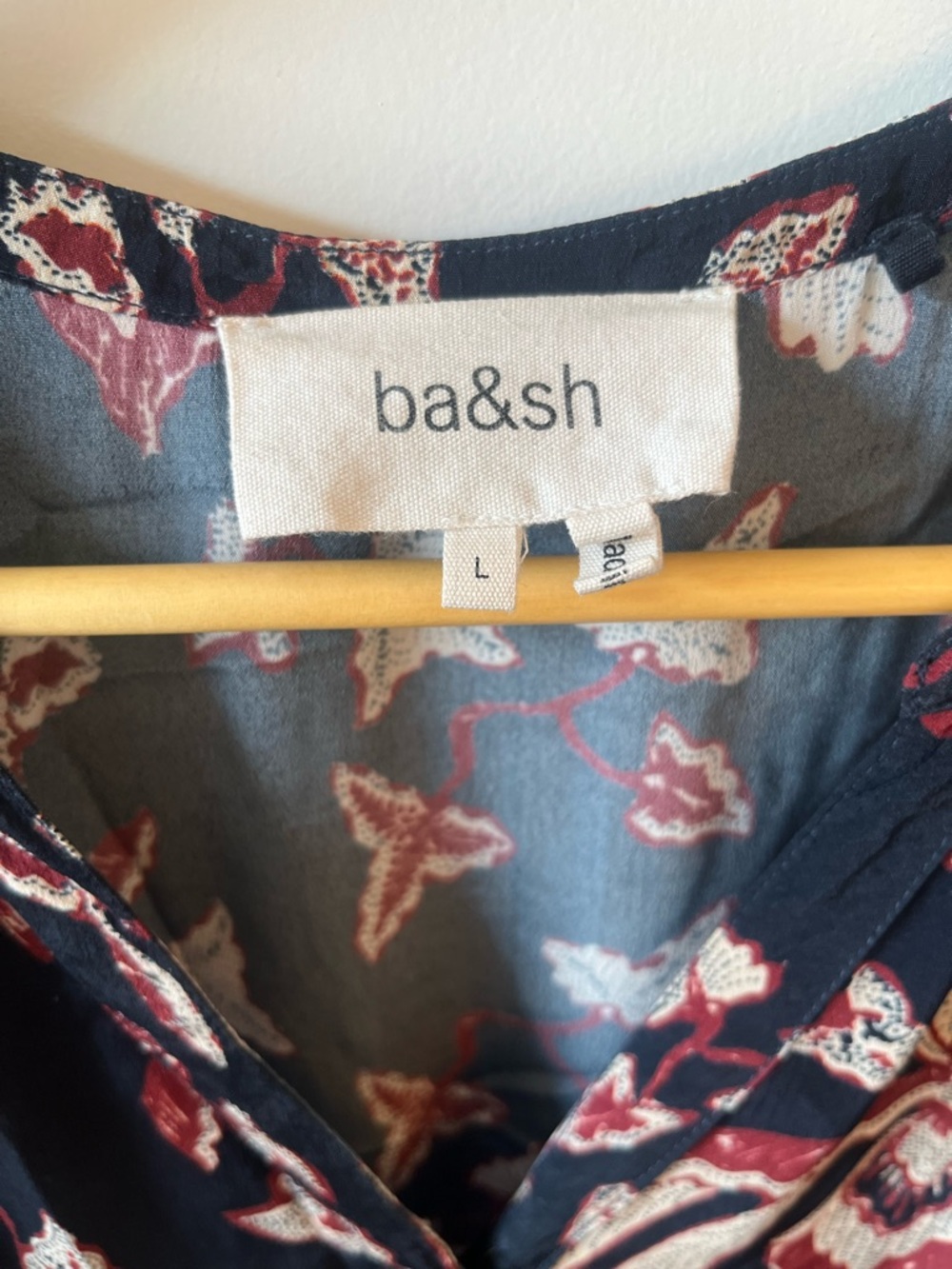 ba&sh Calix V-Neck Dress | Size Large - Picture 7 of 10